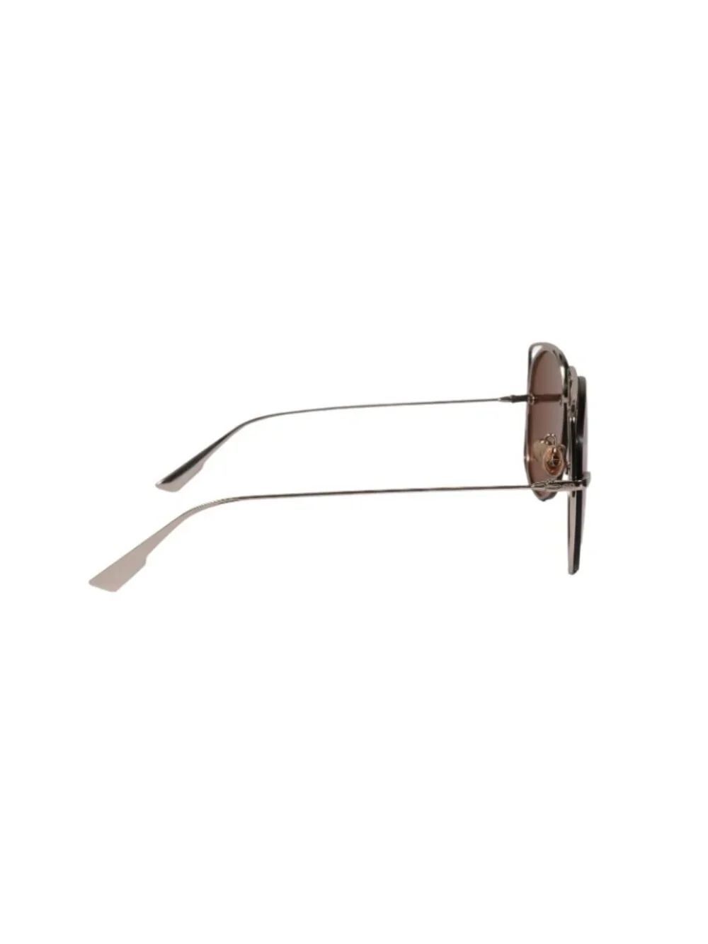 Dior Stellaire 6 Aviator Sunglasses SIlver Gold Gradient Round Glasses Shades